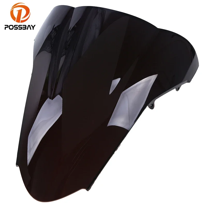 

Bike Universal Motorcycle Windshield Wind Deflectors for Honda VFR800 2002-2009 Scooter Windscreen Double Bubble Accessories