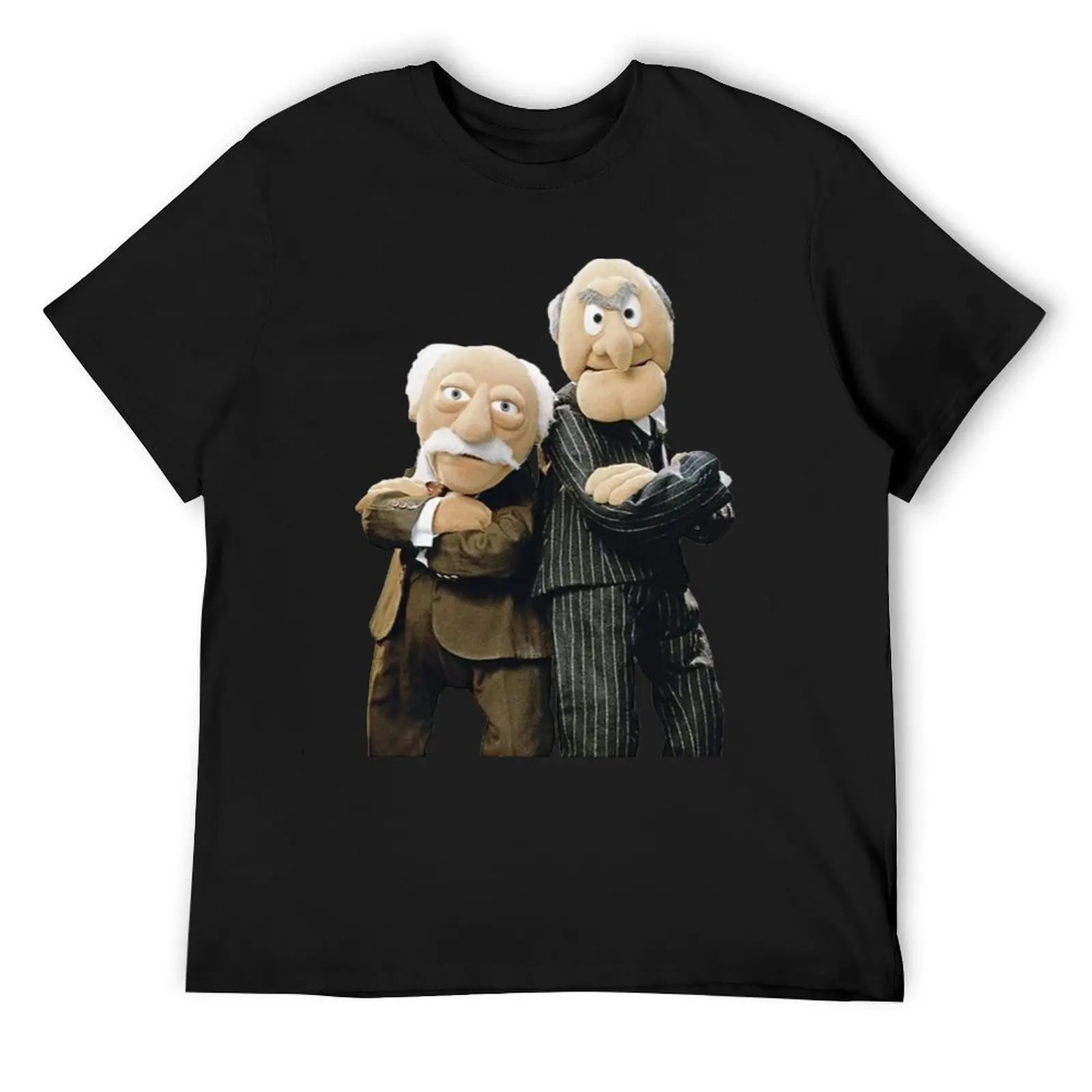 

Statler And Waldorf T-Shirt baggy shirts man clothes luxury designer cotton man t-shirts plain black t shirts men