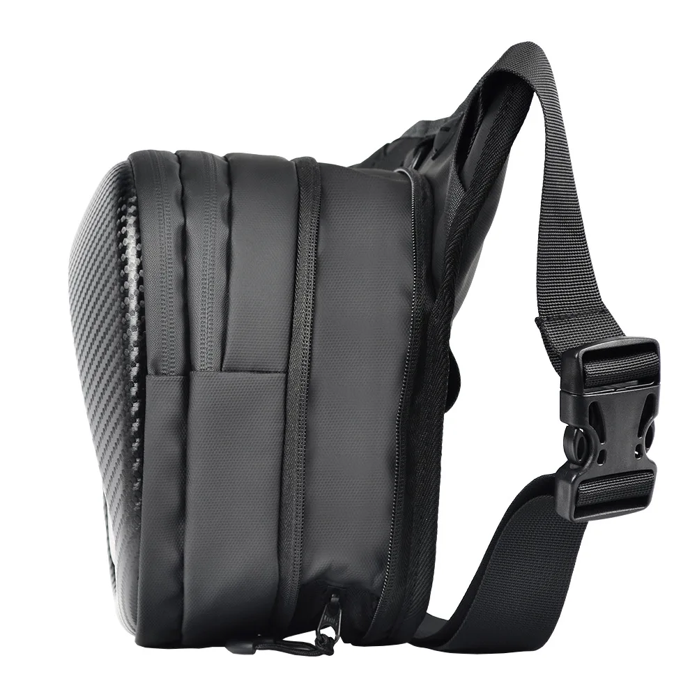 CUCYMA Motorcycle Crash Bar Bag 8L Waterproof Quick Release Side Pannier Tool Storage Luggage for Touring Adventure