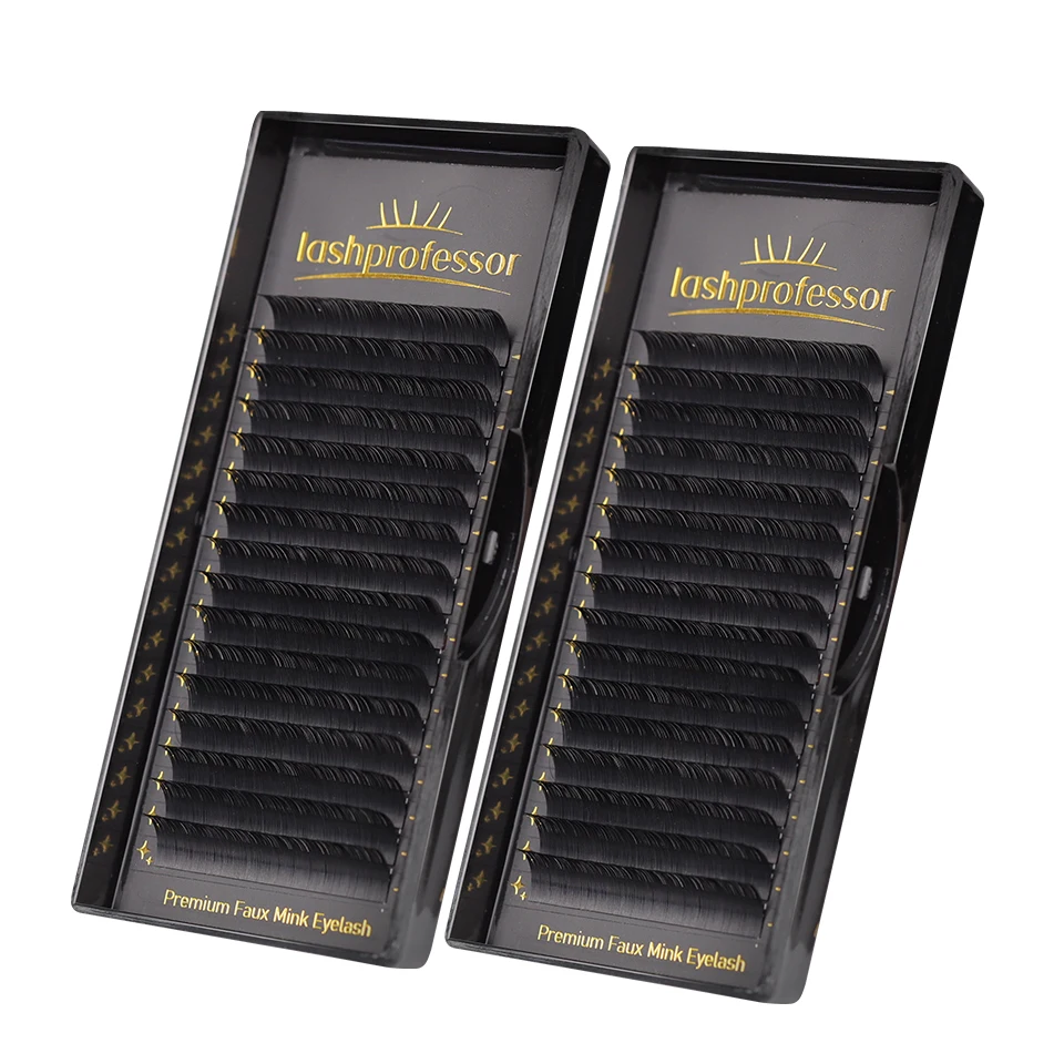 

Classic Eyelash Extension 6-20mm 16 Rows Soft Faux Mink Lashes Russian Volume Makeup Eyelashes Professionals Individual Eye Lash