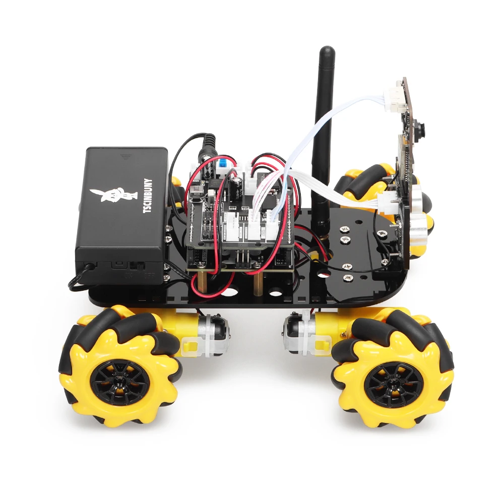 Tkojabuny Kit robot di automazione per Arduino Kit robotico componente elettronico intelligente programmabile Educazione e produttore Kit CAM ESP32