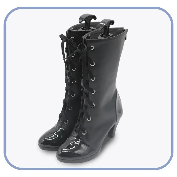 Game Identity V Psychologist Ada Mesmer Cosplay Shoes PU Leather Shoes Halloween Carnival Boots Props Custom Made