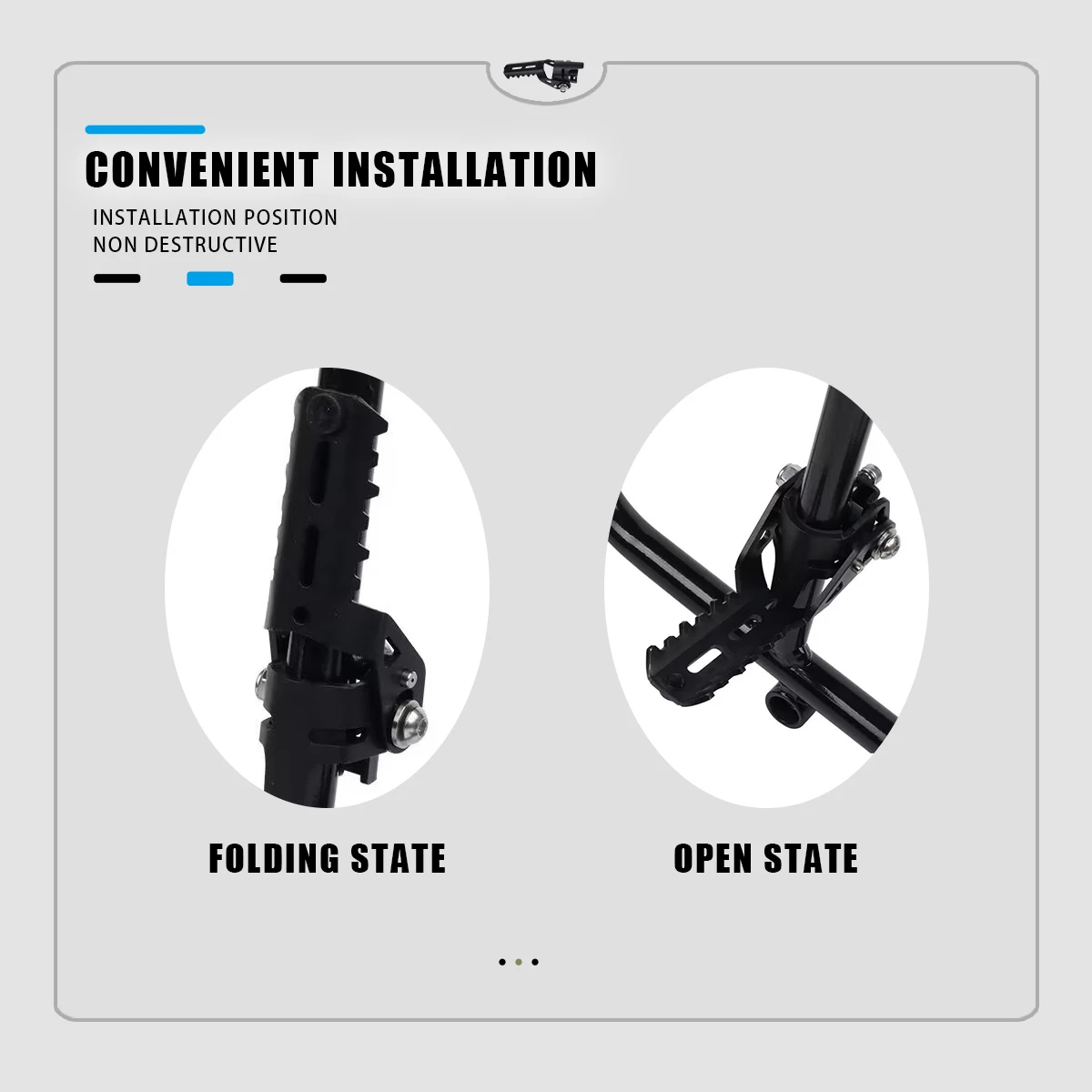 Składane podnóżki motocyklowe do BMW R1250GS R 1250 GS LC 2013-2023 2022 R1200GS LC 2013-2023