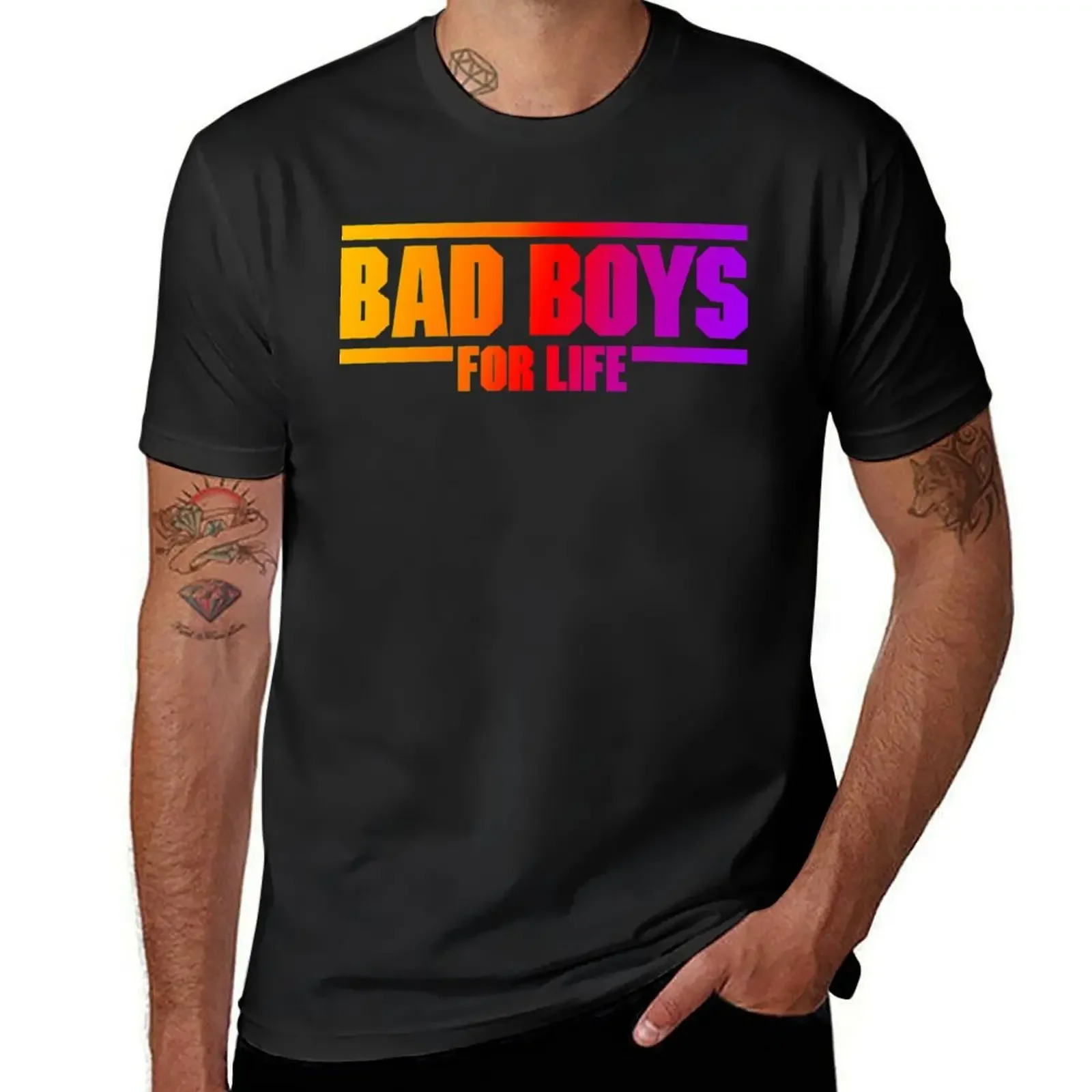 

Mens Best Bad Boys For Life Gift For Everyone T-Shirt custom t shirt customs anime figures anime clothes fitted t shirts for men