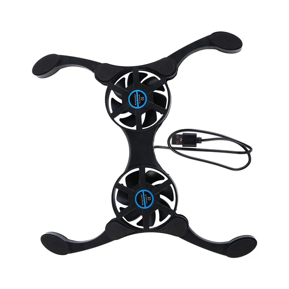 

for PC Notebook Cooler USB Port Double Fans Octopus Laptop Cooling Base USB Cooling Pads Laptop Cooler Notebook Fan Cooler