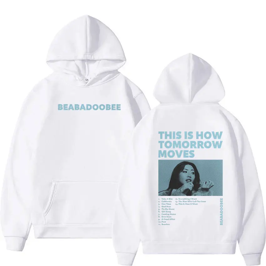 Beabadoobee Tour 2024 Hoodie This Is How Tomorrow Moves Album Pullover Sweatshirt Men Women Vintage Oversized Hoodies Streetwear