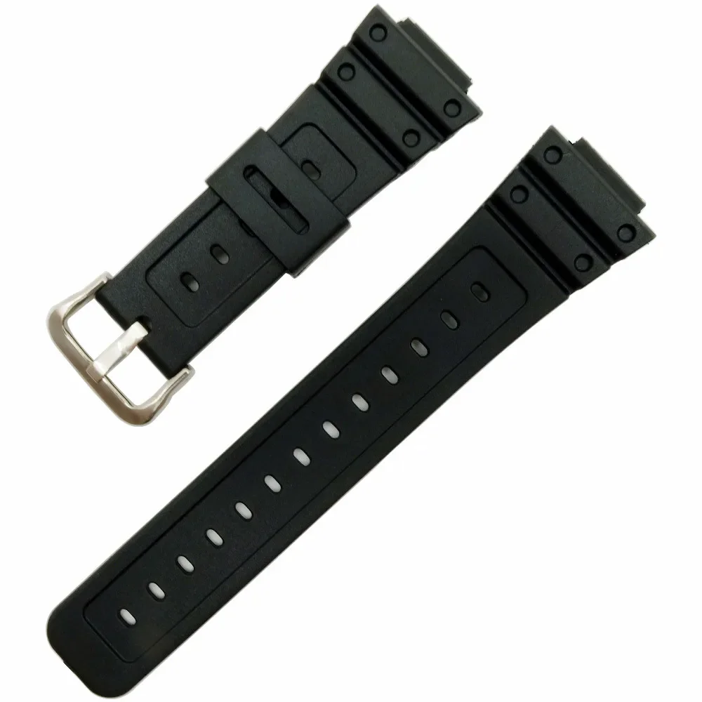 Watchband For G-shock GW-M5610 DW-6900 GW-M5600 DW-5600 G5700 Rubber Strap covex interface 16mm pu Watch band