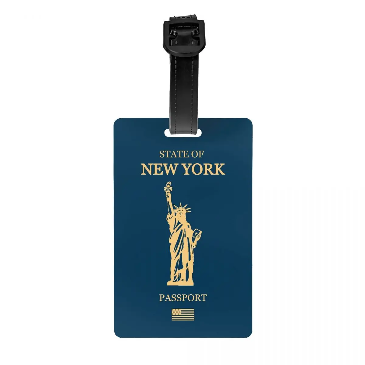 

Изготовленная на заказ багажная бирка для паспорта Нью-Йорка, защита конфиденциальности, багажные бирки, дорожные этикетки для сумок, чемодан