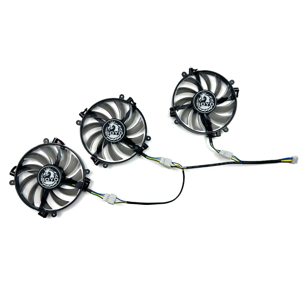 Wentylator chłodzący 4pin FD7010H12D GTX1070TI GPU FAN dla SOYO PNY GTX1070TI 1080 XLR8 wentylatory karty graficznej dla graczy