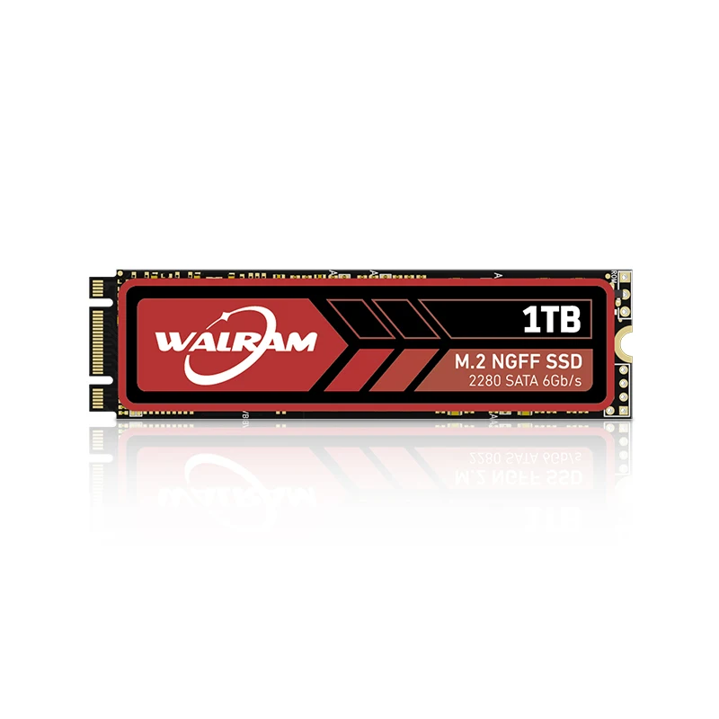 Walram M2 2280 SSD M.2 SATA 128gb 256 gb 512gb 1TB HDD 120g 240g NGFF SSD 2280mm 2TB HDD disco duro for Desktop Laptop Xiaomi