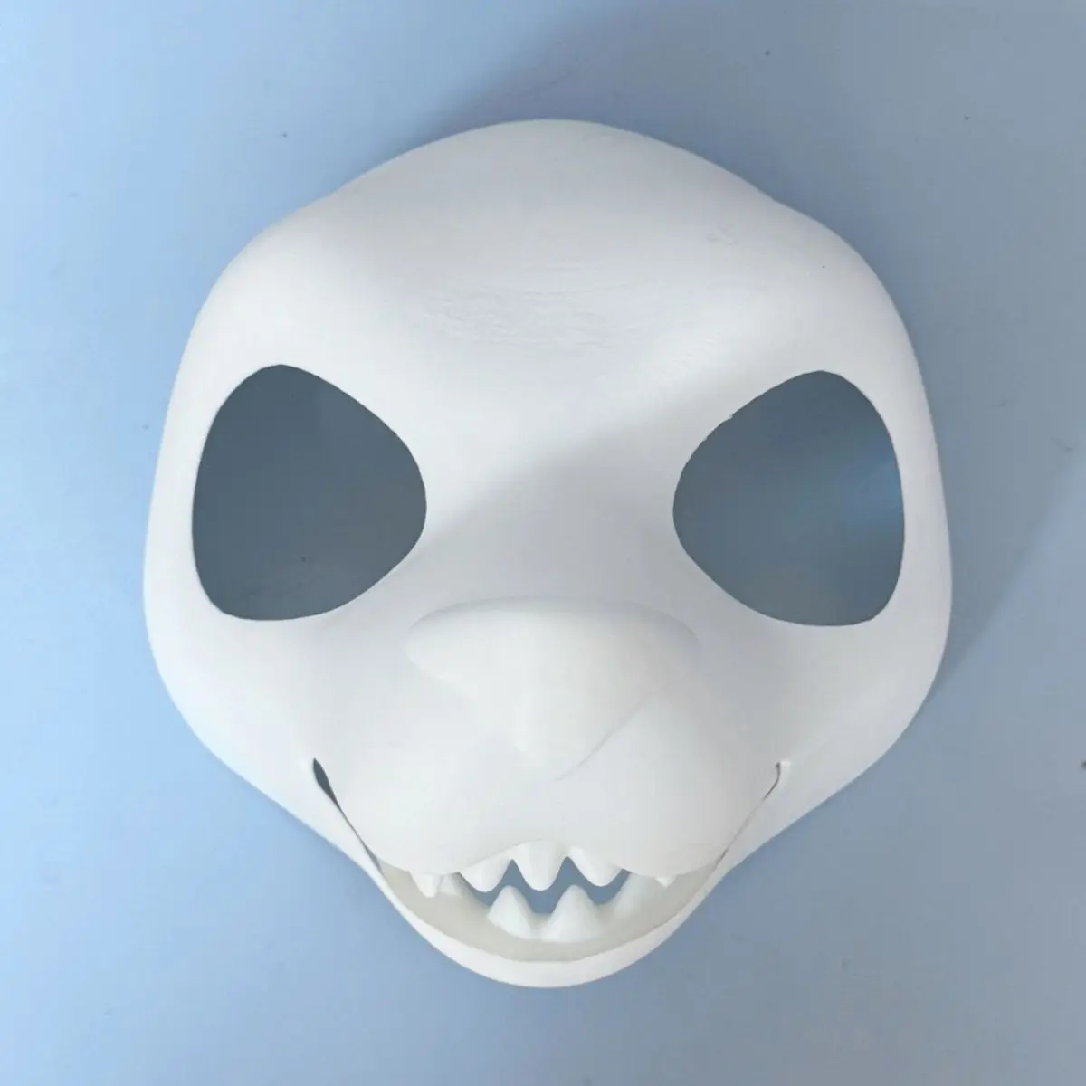 3D Printing Kemono Fursuit Headbase Furry Base Fursuit Mask Cosplay Mid to Long Snout Canidae Skull PLA Material Mask 4