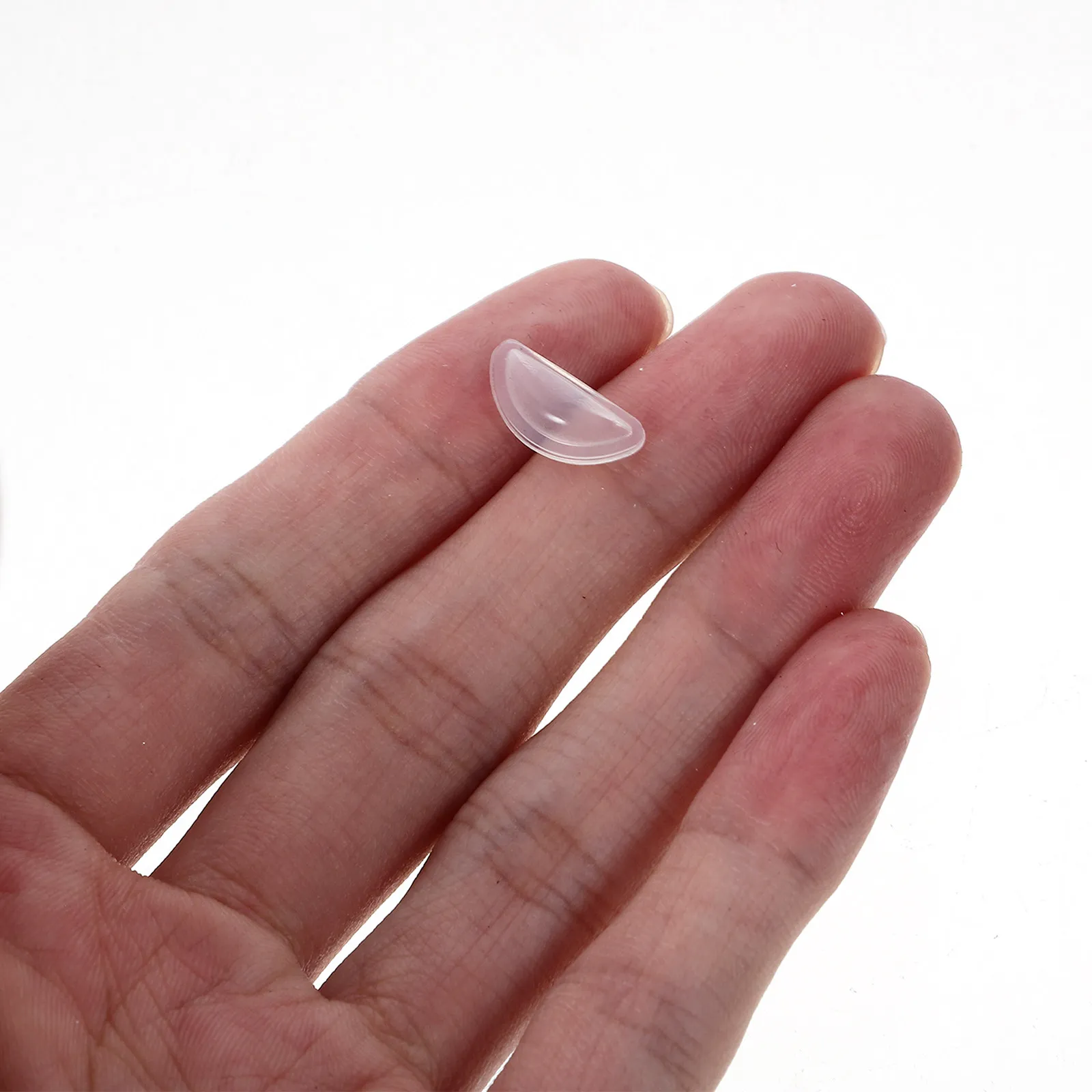 10Pairs Silicone Eyeglass Nose Pads Anti-Slip Durable Non-Irritating Nose Grips for Glasses Eyeglass Accessories