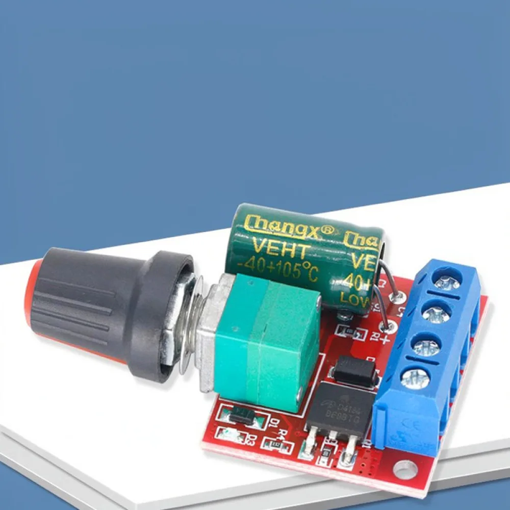 PWM Speed Controller 5V 35V Module 5A For DC Motor Fan LED Light Dimmer Adjustable Regulator Power Switch Panel
