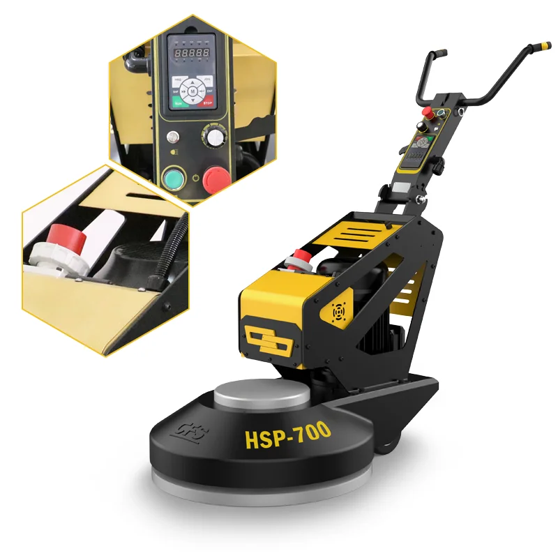 Pulido de alta velocidad del hormigón del pulidor de la velocidad del piso del brillo CFS-HSP700MM 220V/60HZ