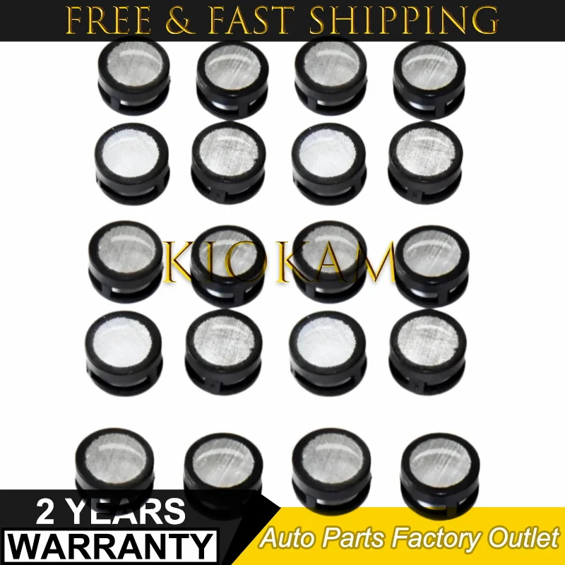 20PCS For Audi A4 A6 Q5 VW Golf Passat 1.8T/2.0T Balanced Shaft Oil Strainer Mesh Filter Filter 06H103081E 06H103144J 06H198205B
