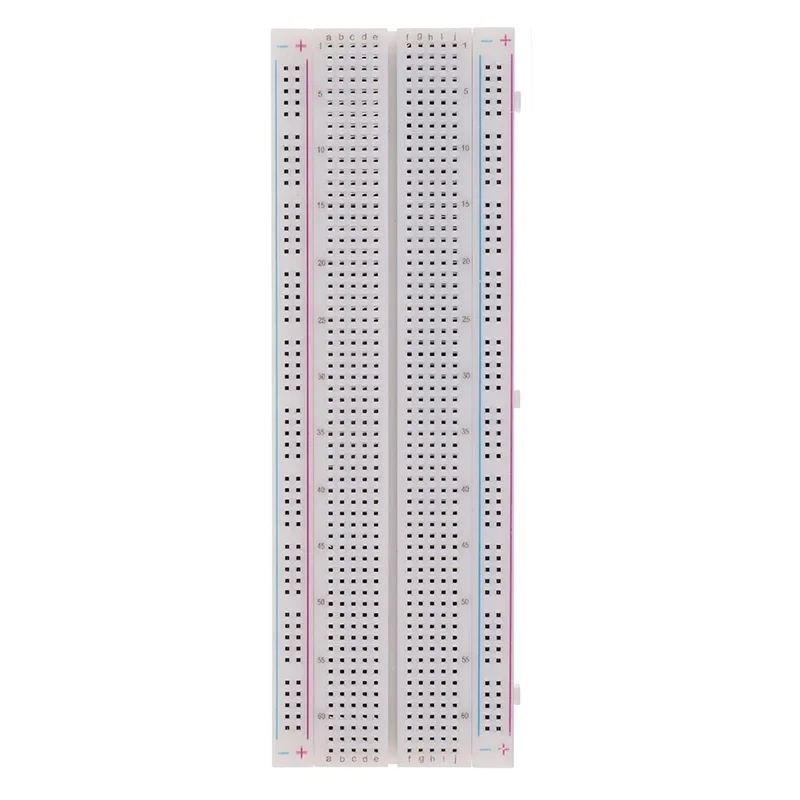 

AT44-Solderless Breadboard Kit 2 Pcs 830 Tie Points + 2Pcs 400 Tie Points + 2 Set 65Pcs Flexible Breadboard Jumper Wires