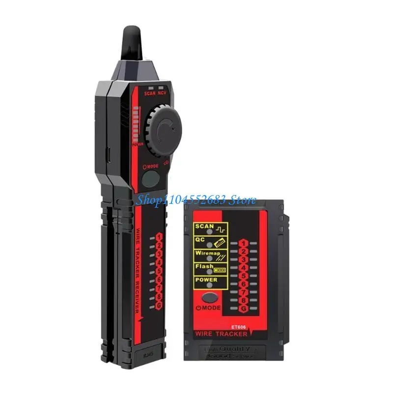

Y6GD Electrician Grade Line Detectors Cable Trackers For CAT5 CAT6 Cables Phone Lines With Recognition Safety Feature