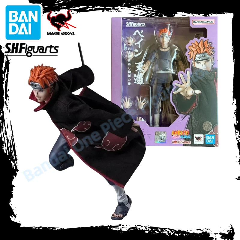 

В наличии оригинальные Bandai S.H.Figuarts SHF Naruto Shippuden Pain Tendo Six Path Rinnegan аниме фигурку игрушки модель коллекционер