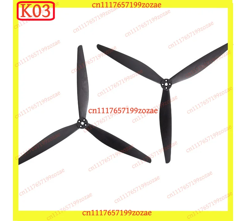 k03 13X8X3 1308-3 Reinforced Carbon Nylon Propeller CW CCW for 5310 400KV Motor 13