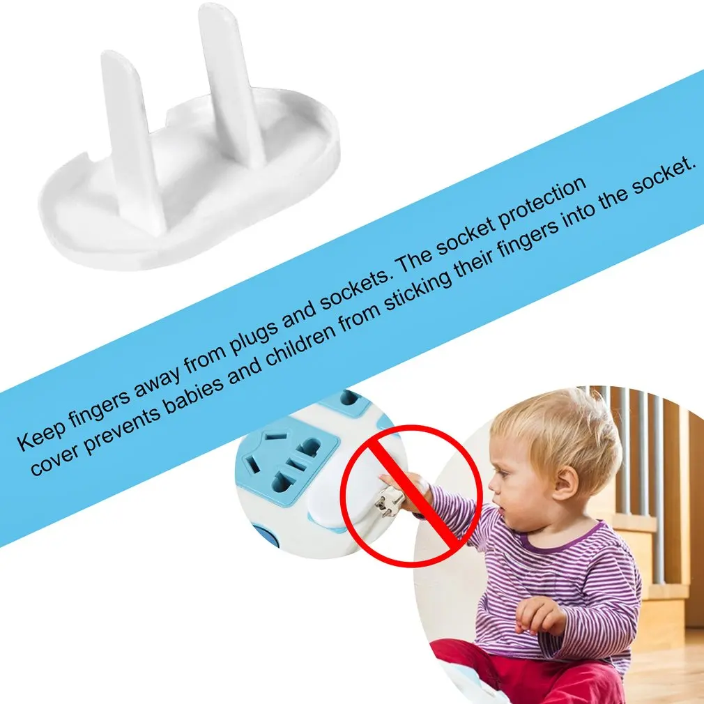 ซ็อกเก็ตเต้าเสียบปลั๊กเด็กทารกความปลอดภัยป้องกันไฟฟ้าช็อตปลั๊กป้องกัน
