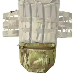 EMERSONGEAR-Armor Carrier Drop Pouch, MVS NLPC, FPC Plate Carrier Pouch, Camouflage MOLLE, MC Waist Bag, Emersongear