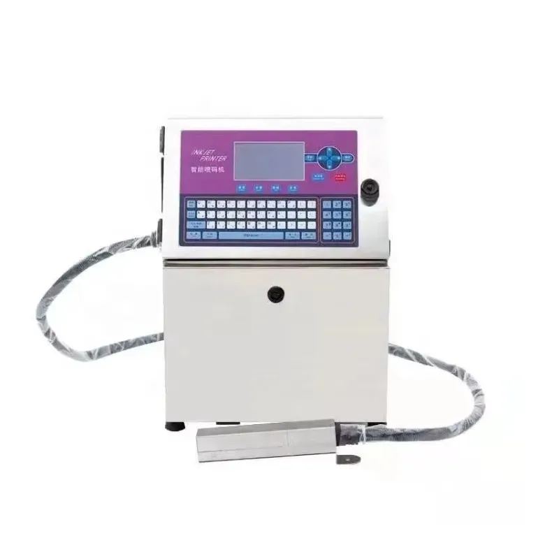 Intelligent Automatic Industrial CIJ Inkjet Printer Small Character Online Business Printing Machine
