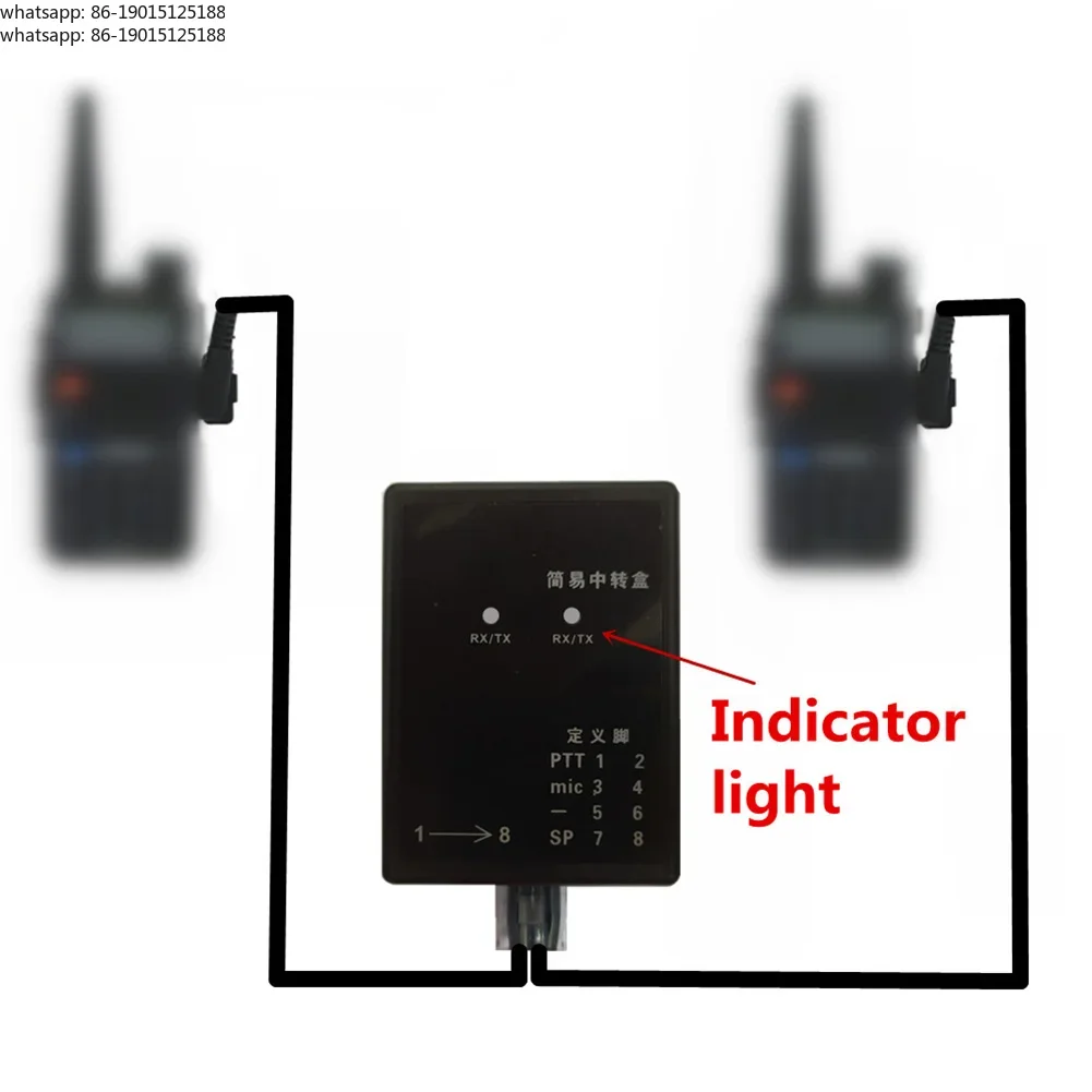 2026 new model  UV-5R series KG-UVD1P two-way intercom relay box