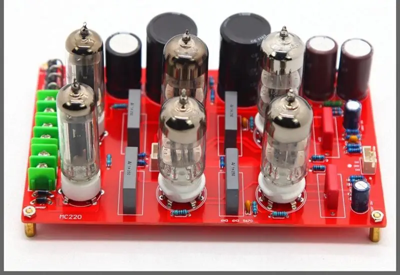HIFI tube preamplifier MC220 audiophiles have tube preamplifier finished boards
