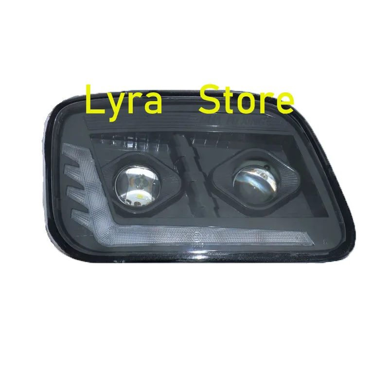 1 Pair Full LED Head Lamp With Dual LENS Fit For For MERCEDES ACTROS MP2 (2002-2008) Headlight  9438200261 9438200161