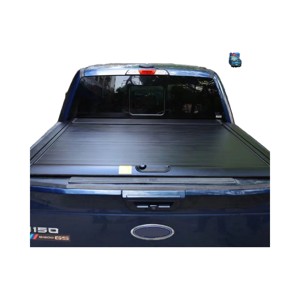 

Retractable Roller Lid Tonneau Cover for 4X4 Pickup Trucks Navara Silverado NP300 Ranger Hilux Revo Tundra F150 Ram Triton-2