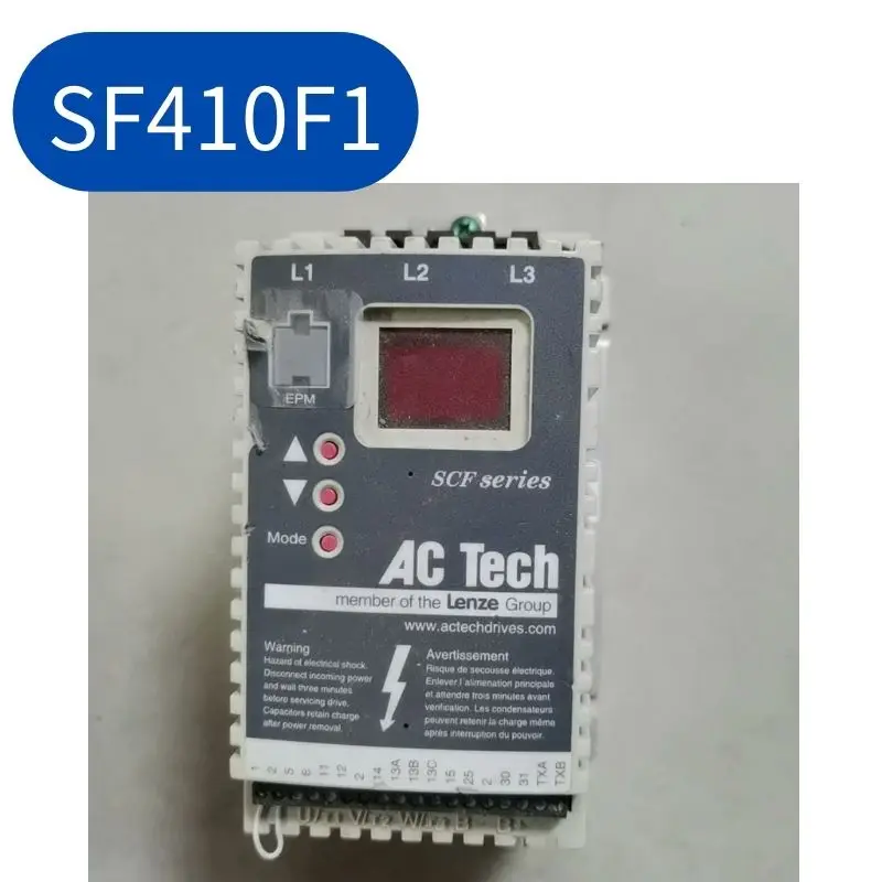 

second-hand SF410F1 0.75kw inverter tested ok