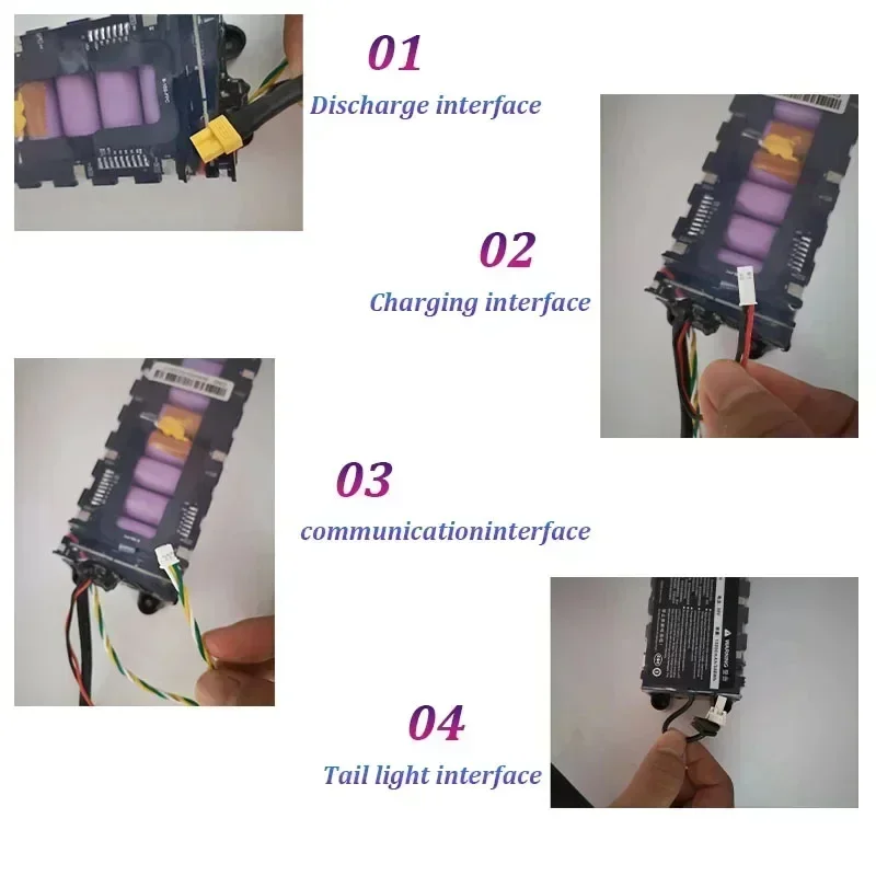 36V 10S3P 7.8Ah 18650 Lithium Battery Pack for Xiaomi M365 Electric Scooter Motorcycle with Waterproof Bluetooth Communication