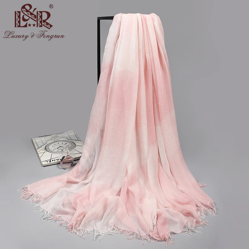 2023 Natural Spring Silk Scarf Women Scarf Big Silk Beach Cover up Pareo Foulard Femme Echarp Hijab female silk bandana Sjaal