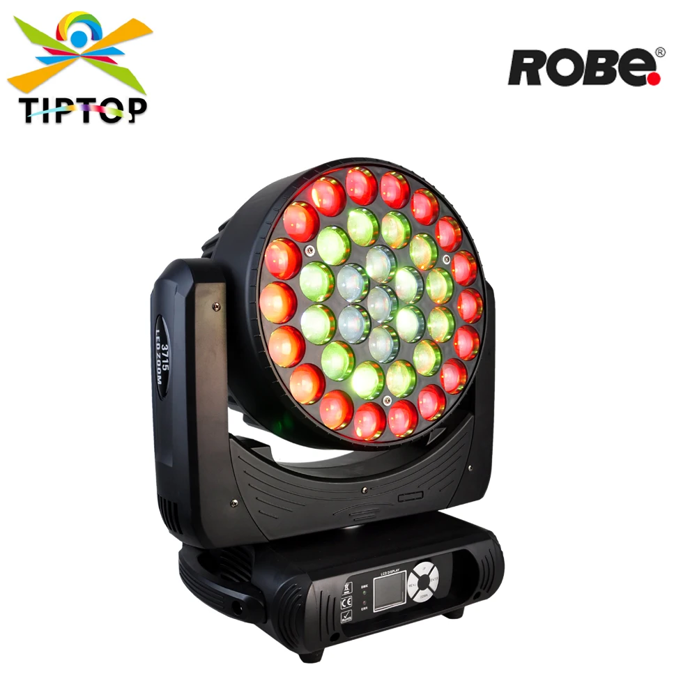 

TIPTOP 37x25W RGBW Led Zoom Moving Head Light DMX Control Sound Auto Color Ring Pixel Stage Club Church Theater Truss Lighting
