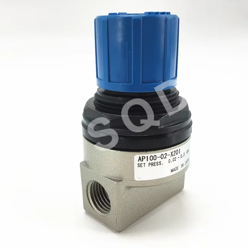 

AP100-01 AP100-02 AP100-02-X201 Предохранительный клапан Предохранительный клапан Клапан регулирования давления Серия AP Пневматические компоненты