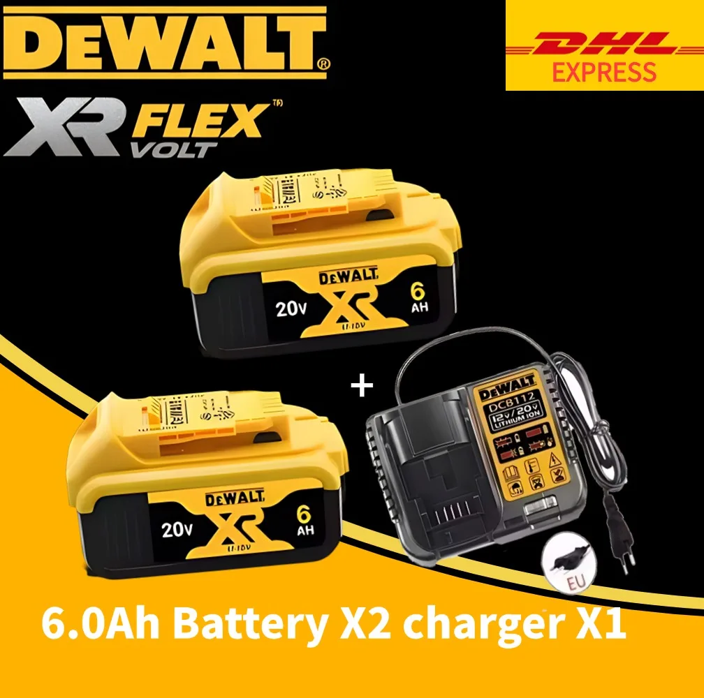 

dewalt 20v battery 6000mAh 20V Dewalt Battery DCB206 20V 6.0Ah Battery DCB206 20V Battery DCB205 DCB200 DCB204-2