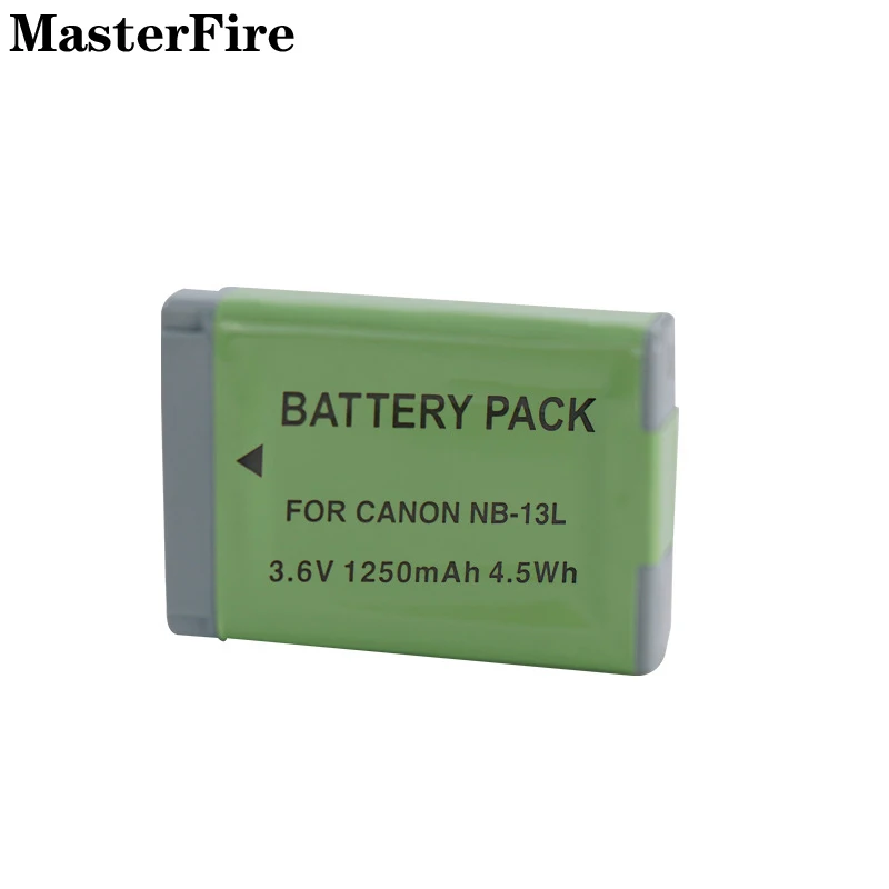 

3.6V 1250mah Rechargeable Li-ion Battery NB-13L NB13L for Canon PowerShot G7X Mark II III, G5X, G9X, SX720HS, SX620 Batteries