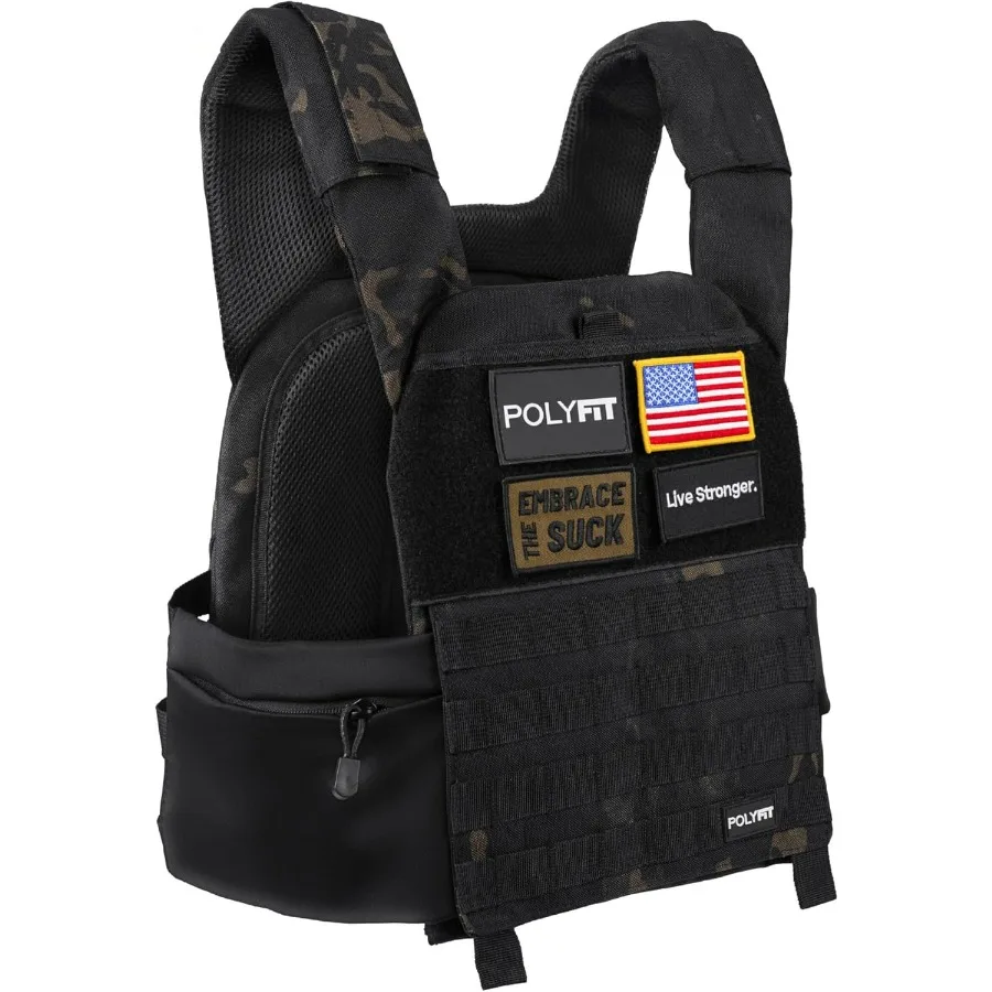 (Fortify) سترة مرجحة لتدريب القوة والتحمل، والتمارين اللياقة البدنية، والجري، وودز #1