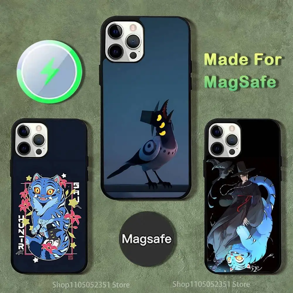 

Pop D-Demon Hunters Phone Case For iPhone 16,15,14,13,12,11,Pro,Max,Plus,Mini,SE4,E Magnetic Magsafe Wireless Charging