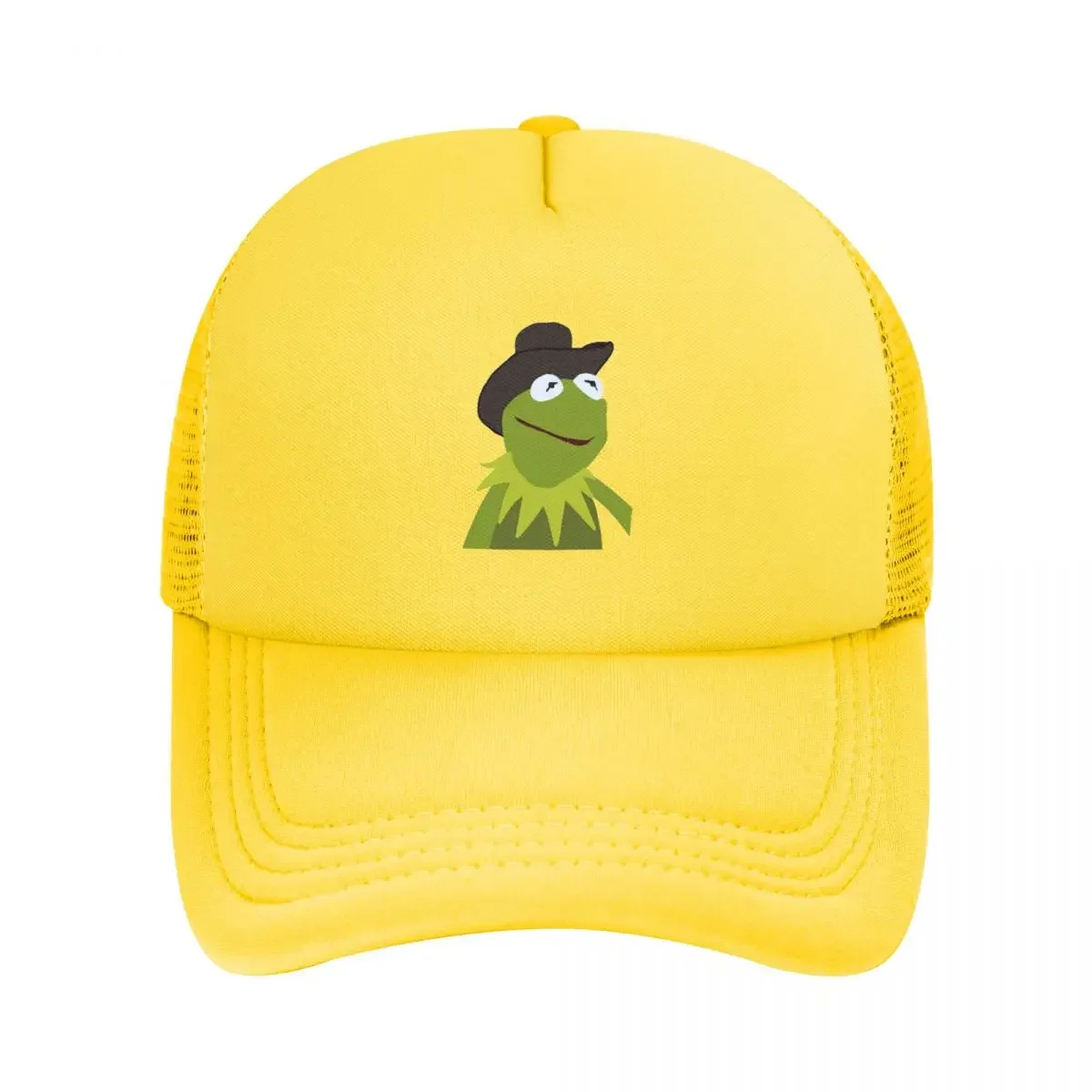 

Kermit Mesh Baseball Caps Snapback Fashion Baseball Hats Breathable Casual Casquette Outdoor For Men's And Women's