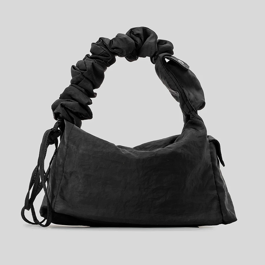 Décontracté cordon sangle femmes sacs à bandoulière concepteur plusieurs poches en Nylon sac à main Hobos sac à bandoulière petit fourre-tout Shopper sac à main