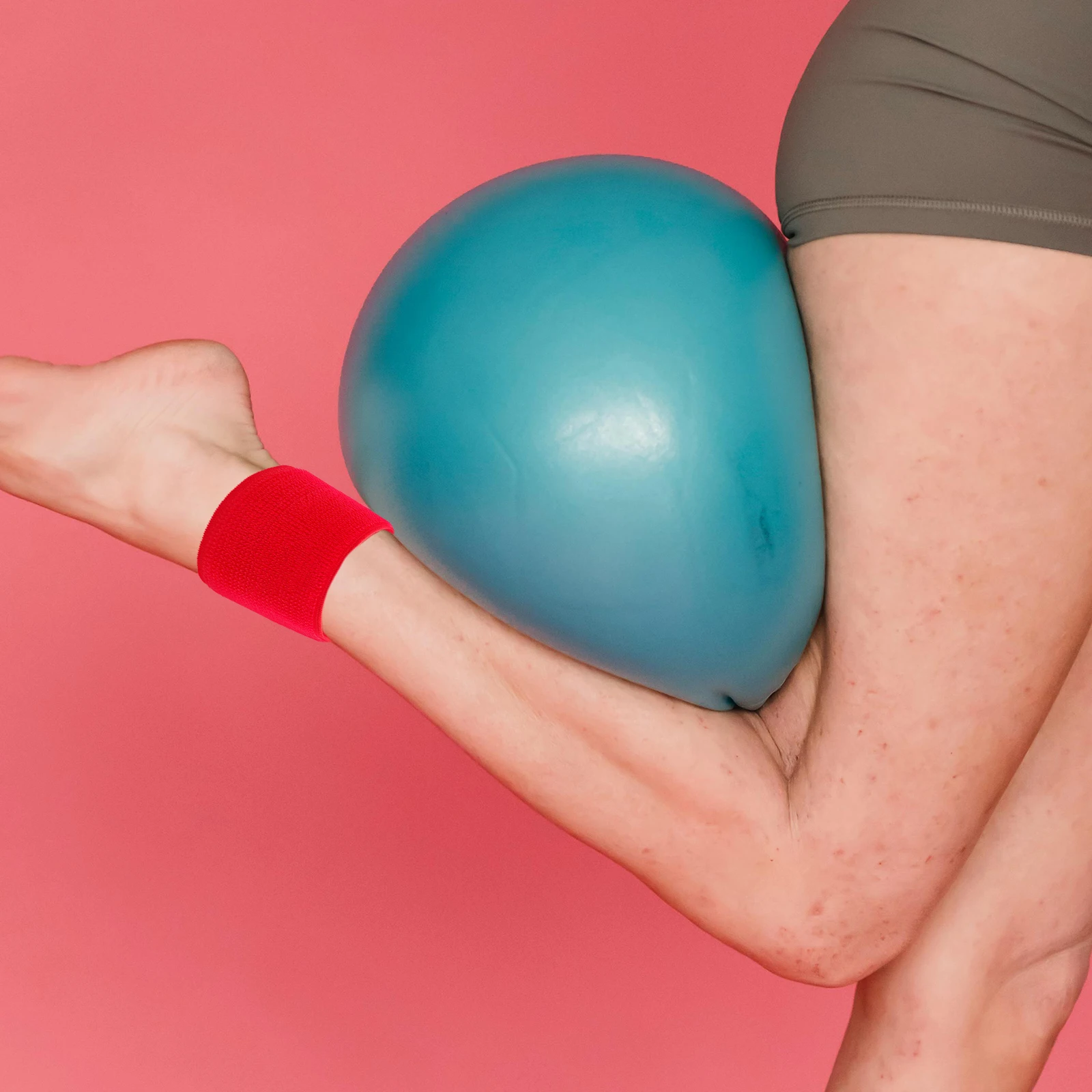 

2Pcs Sticky Foot Band Polyester Yoga Training Strap Fitness Support Bands for Balance Stability Indoor Practice