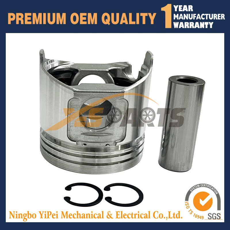 

4TNE88 Piston For Yanmar Diesel Engine Parts 129001- 22081