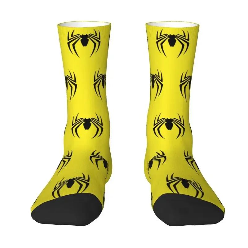 Novelty Printing Cute Animal Little Spiders Socks for Men Women Stretchy Summer Autumn Winter Crew Socks