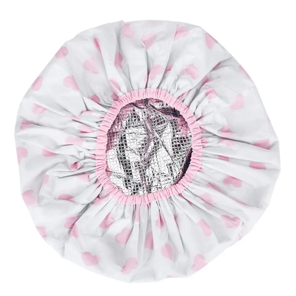 

Heating Hair Salon Tin Foil Hat Thickened Shower Cap Smooth Hair Oil Baking Cap Thermostatic Hair Mask Cap Steam Hair Mask Cap