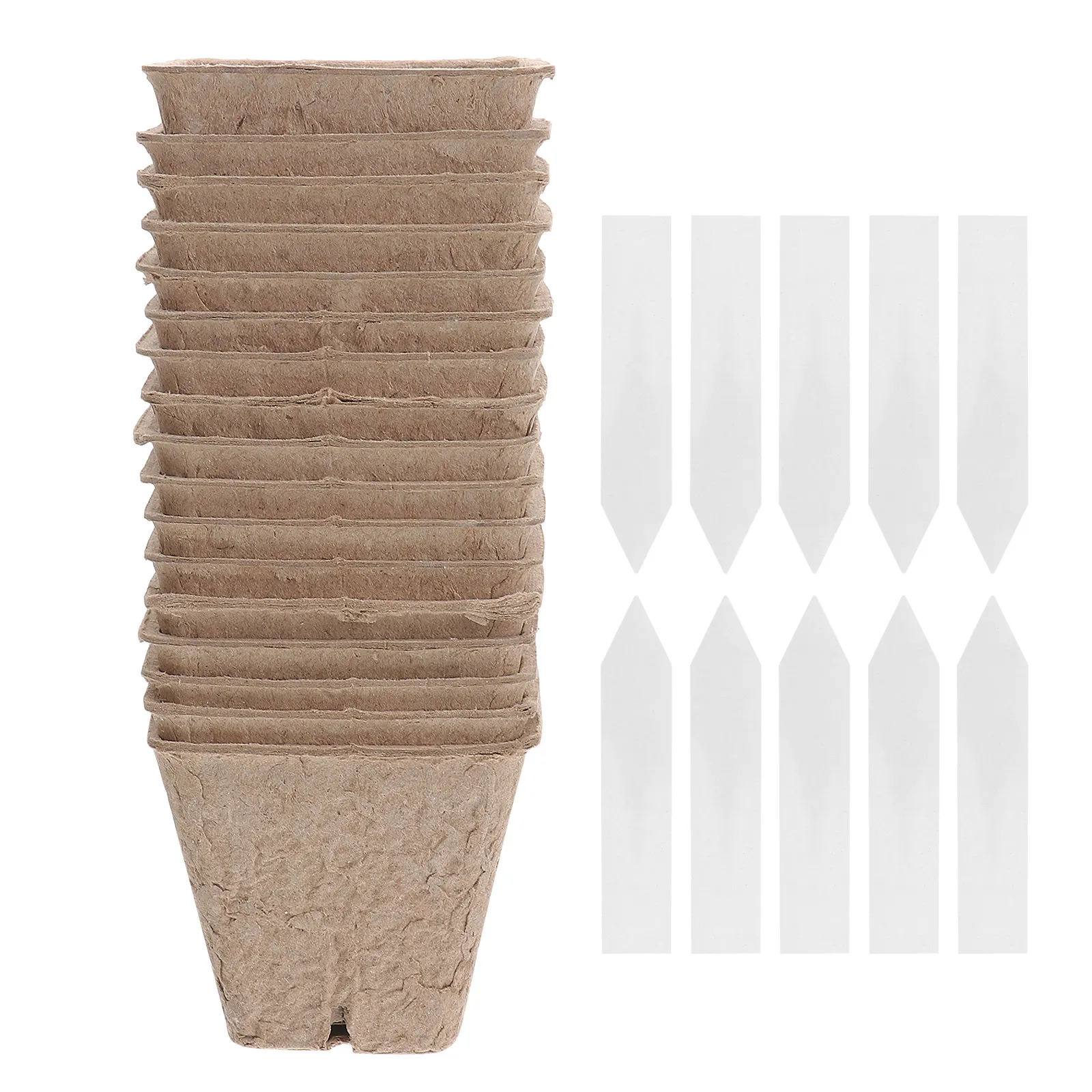 40Pcs Germination Nursery Cups Pulp Planting Pots Warm Breathable Environment for Seedling Growth and Cloning Plant Pots