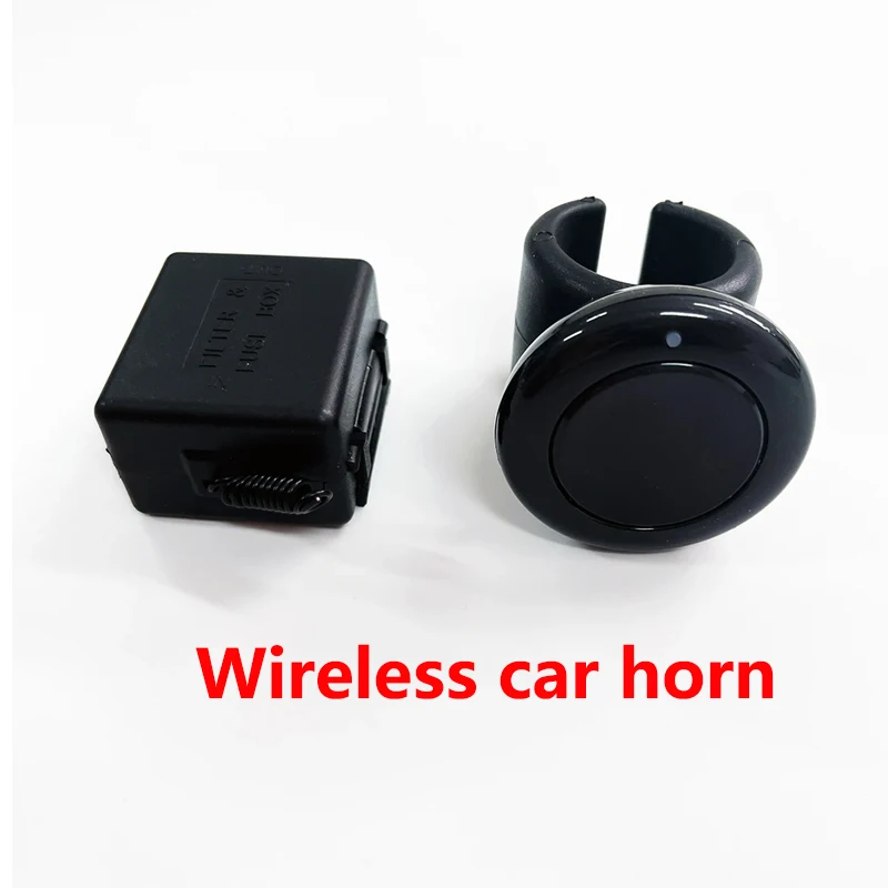 Universal 12V Wireless Horn Button Switch Kit - Truck Button Switch Replacement for Broken Horn Buttons