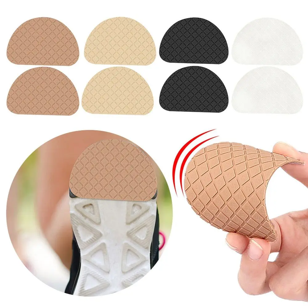 Self-Adhesive Non-slip Shoe Sole Protector Sole Guard DIY Silicone Soles Pads Wear-Resistant Replacement Shoes Mat Stickers