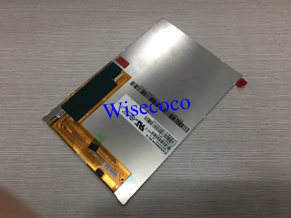 Wisecoco new 7 inch CLAA070WP03 LCD display 1280x800 for google Nexus 7 2012 ME370T Tablet PC MID lcd Free shipping