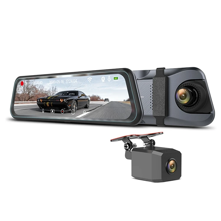 

2024 Hot Selling 9.66 Inch Touch Screen Clip on Dash Cam Dvr Car Dashcam Driving Recorder With High Quality
